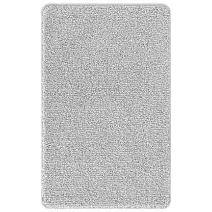 vidaXL Anti-slip Bath Mat Set 3 pcs Grey PP