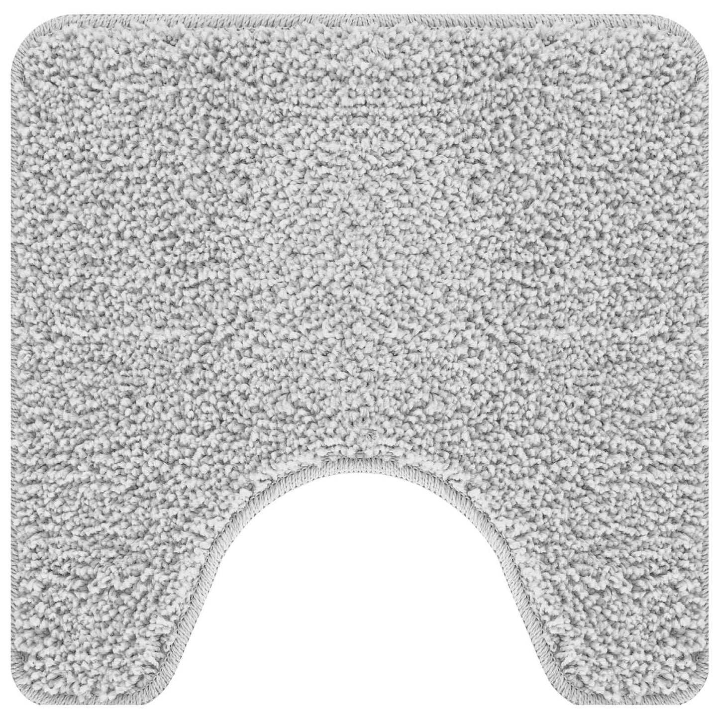 vidaXL Anti-slip Bath Mat Set 3 pcs Grey PP