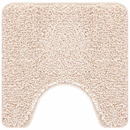 vidaXL Anti-slip Bath Mat Set 3 pcs Cream PP