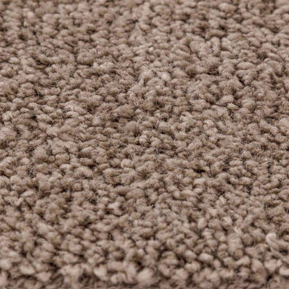 vidaXL Anti-slip Bath Mat Set 3 pcs Brown PP
