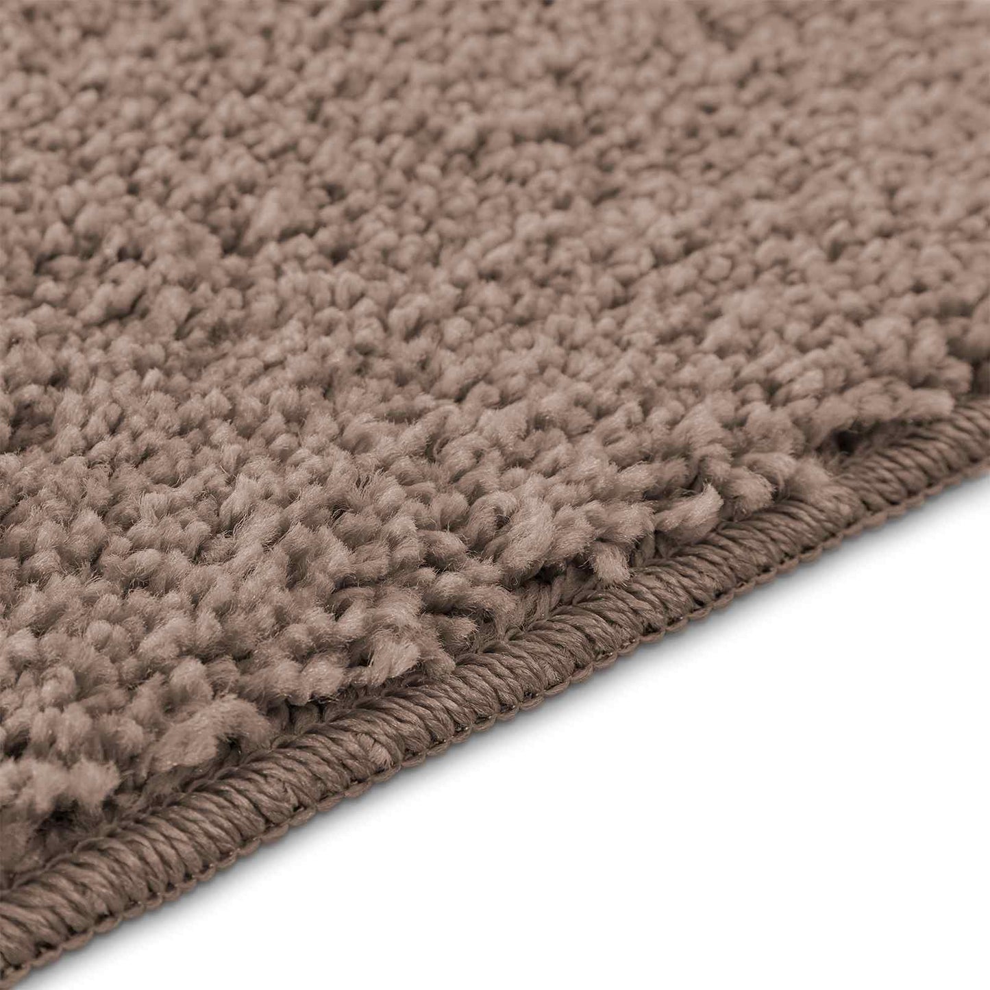 vidaXL Anti-slip Bath Mat Set 3 pcs Brown PP