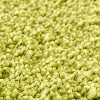 vidaXL Anti-slip Bath Mat Set 3 pcs Green PP