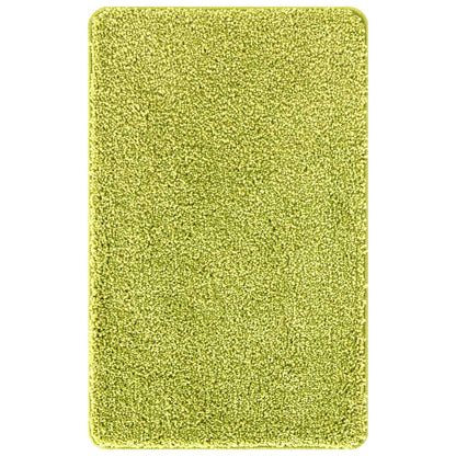 vidaXL Anti-slip Bath Mat Set 3 pcs Green PP
