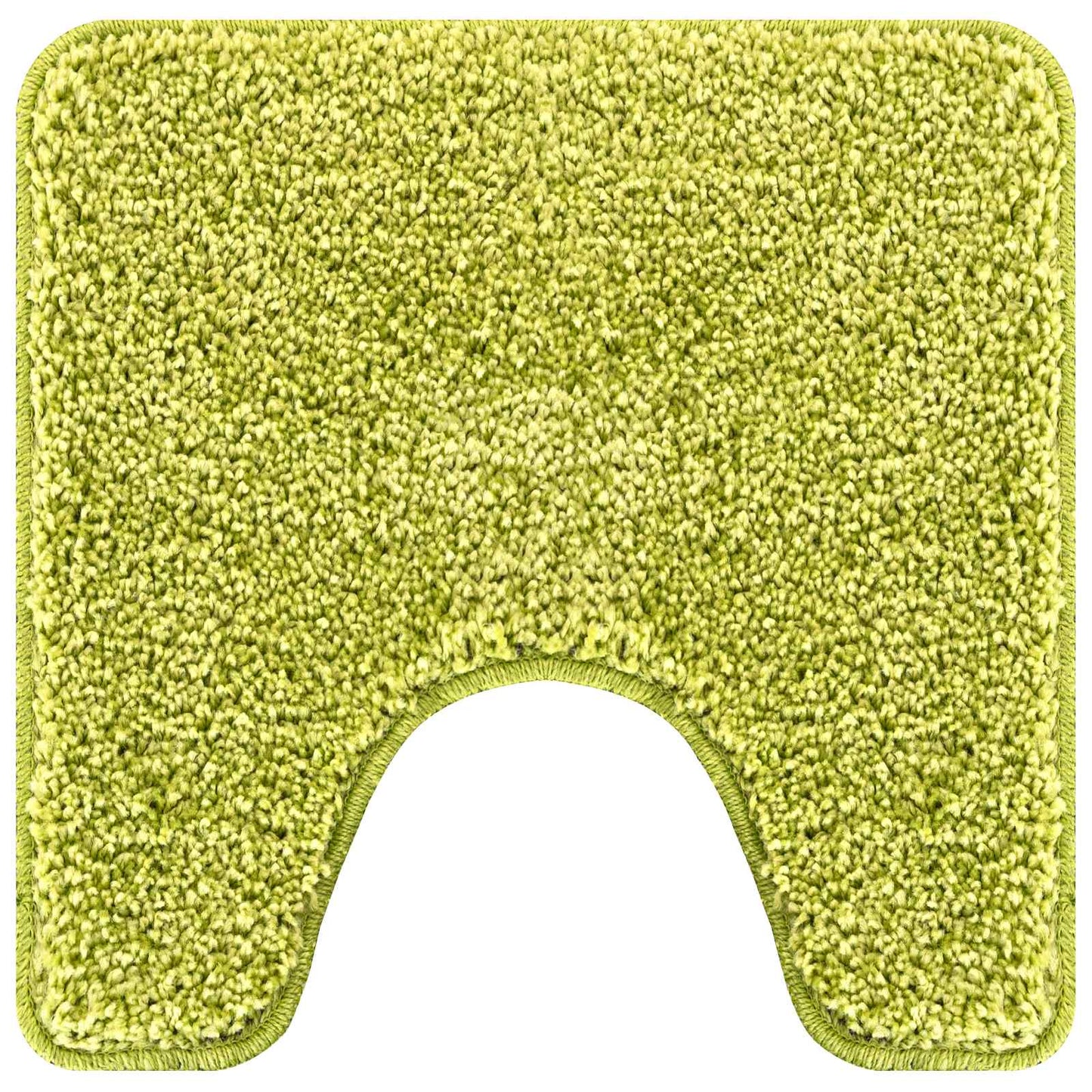 vidaXL Anti-slip Bath Mat Set 3 pcs Green PP