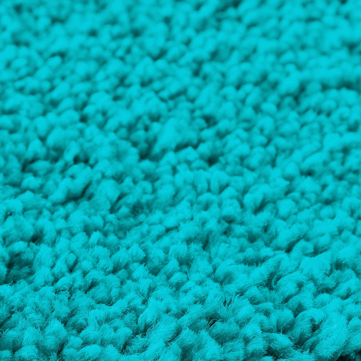 vidaXL Anti-slip Bath Mat Set 3 pcs Turquoise PP