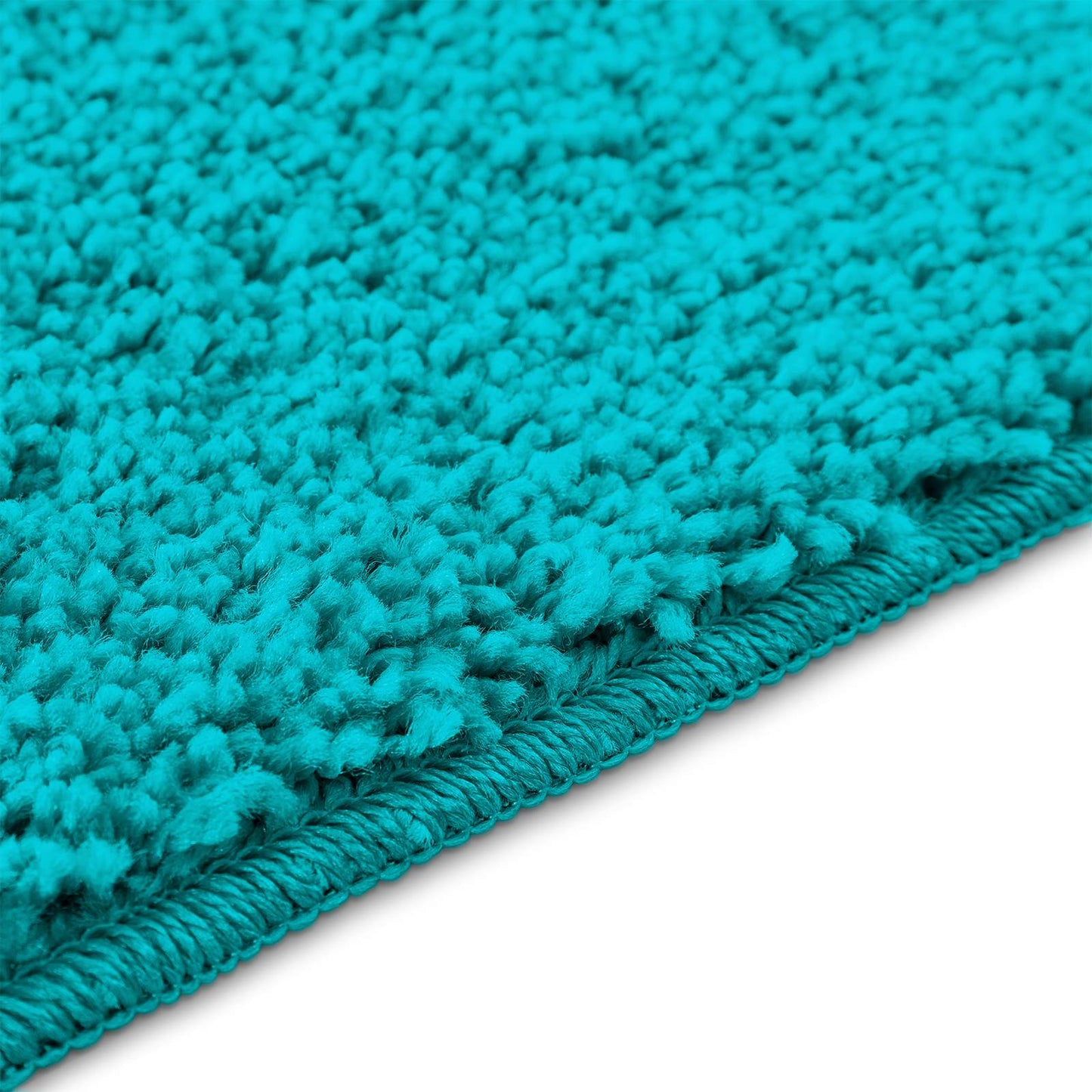 vidaXL Anti-slip Bath Mat Set 3 pcs Turquoise PP