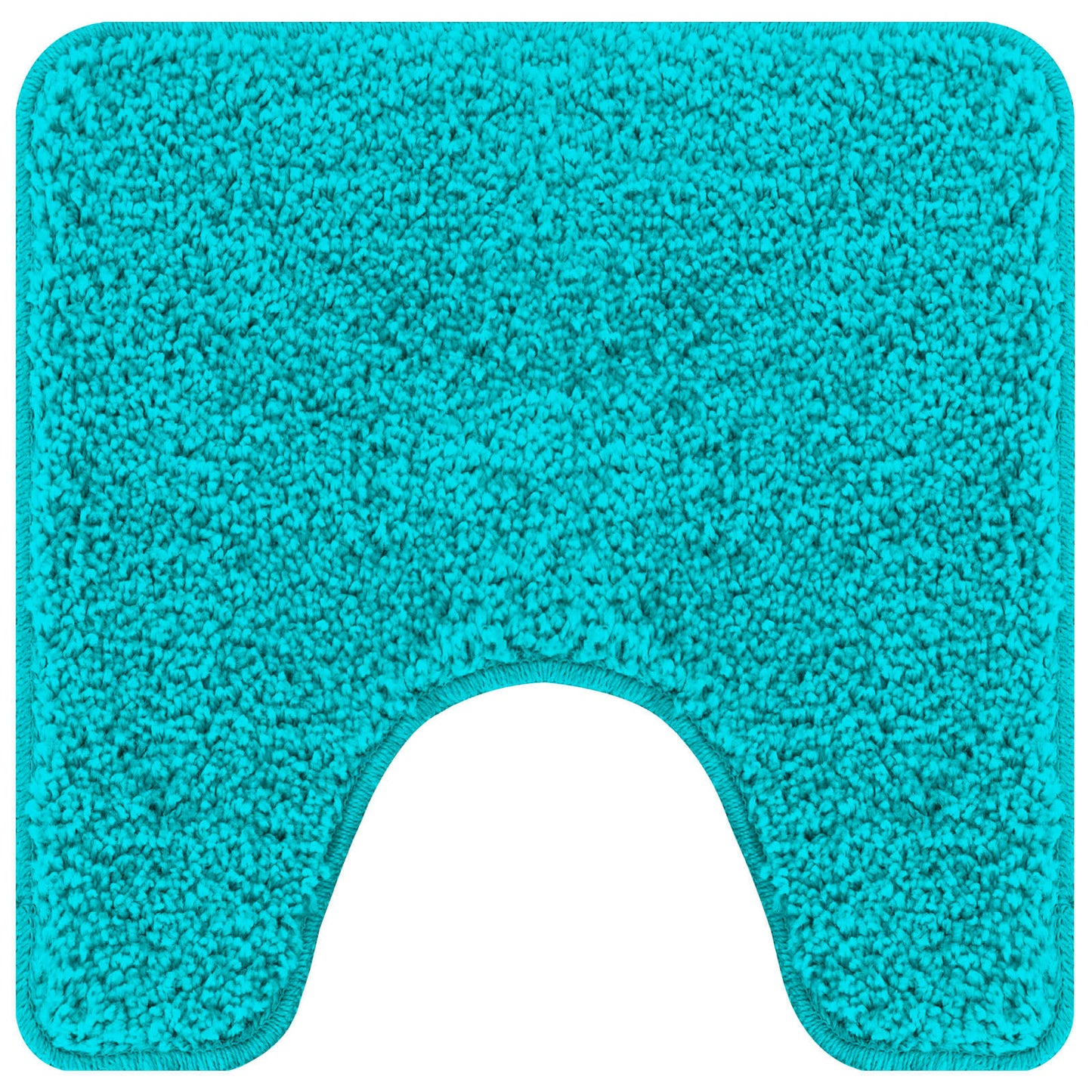 vidaXL Anti-slip Bath Mat Set 3 pcs Turquoise PP