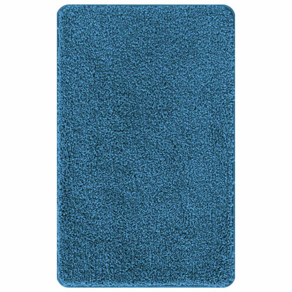 vidaXL Anti-slip Bath Mat Set 3 pcs Blue PP