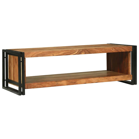 vidaXL Coffee Table Brown 120 x 50 x 38 cm Solid Acacia Wood