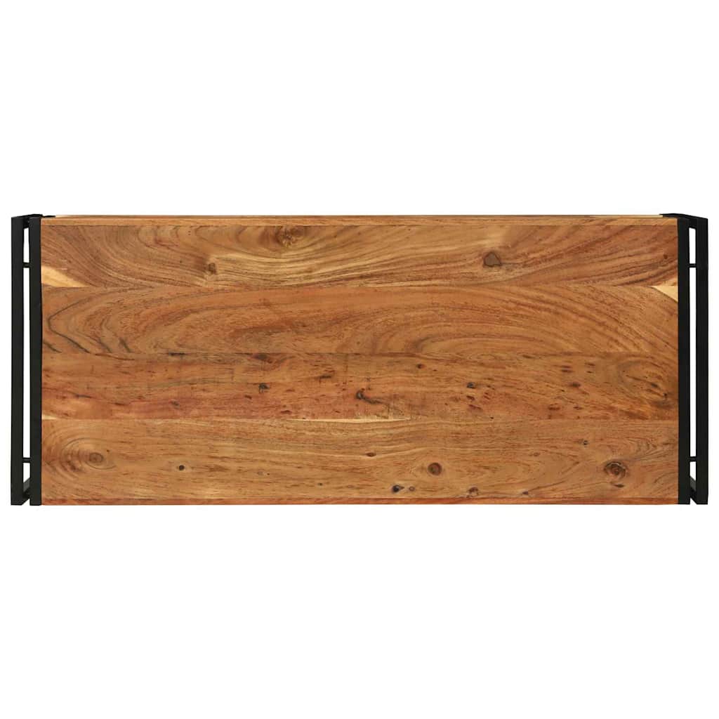 vidaXL Coffee Table Brown 120 x 50 x 38 cm Solid Acacia Wood