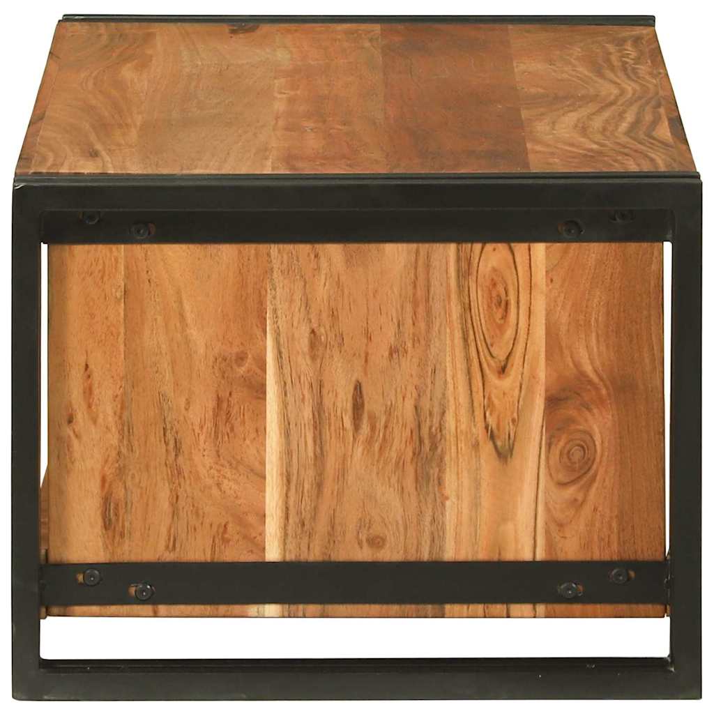 vidaXL Coffee Table Brown 90 x 50 x 38 cm Solid Acacia Wood