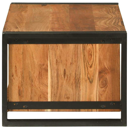 vidaXL Coffee Table Brown 90 x 50 x 38 cm Solid Acacia Wood