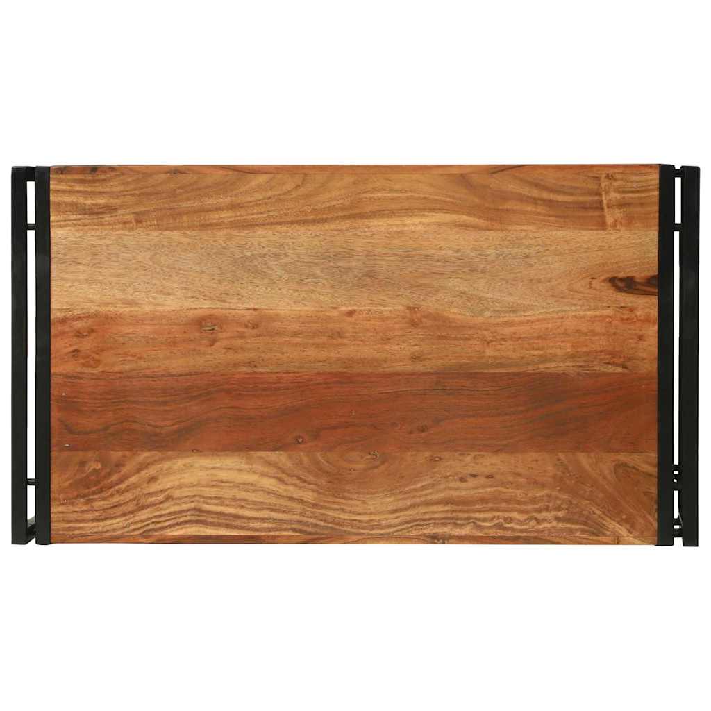 vidaXL Coffee Table Brown 90 x 50 x 38 cm Solid Acacia Wood