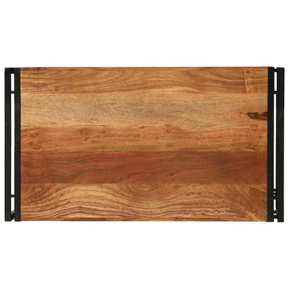vidaXL Coffee Table Brown 90 x 50 x 38 cm Solid Acacia Wood