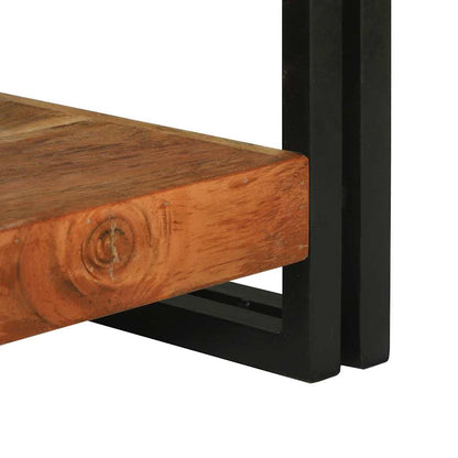 vidaXL Coffee Table Brown 120 x 50 x 38 cm Solid Acacia Wood