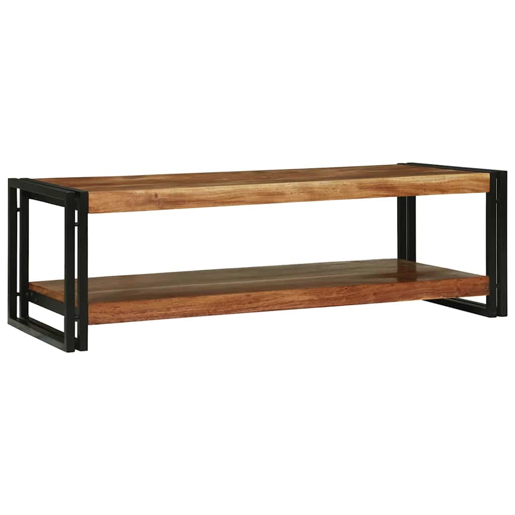 vidaXL Coffee Table Brown 120 x 50 x 38 cm Solid Acacia Wood