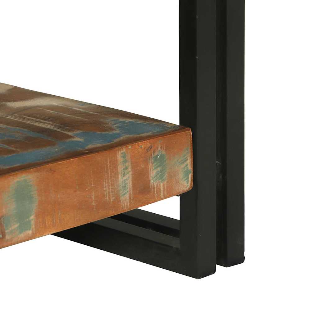 vidaXL Coffee Table Multicolour 120 x 50 x 38 cm Solid Reclaim Wood