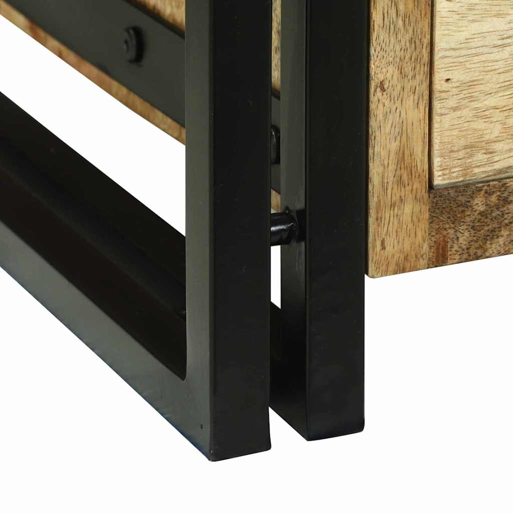 vidaXL Coffee Table with Drawer Brown 90 x 50 x 38 cm Solid Mango Wood