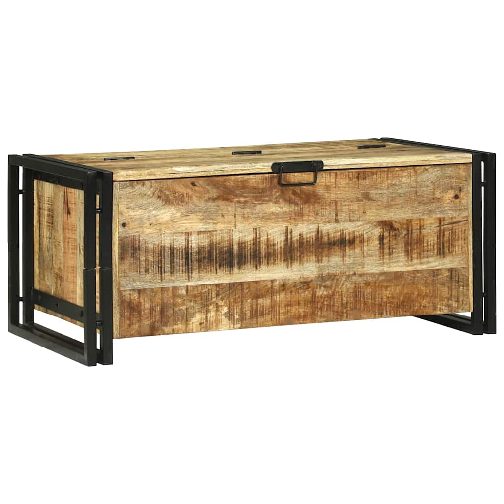 vidaXL Coffee Table with Drawer Brown 90 x 50 x 38 cm Solid Mango Wood