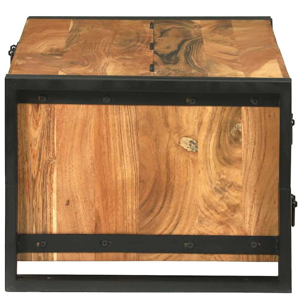 vidaXL Coffee Table Brown 90 x 50 x 38 cm Solid Acacia Wood