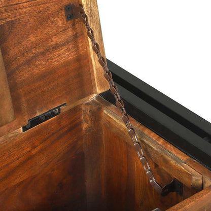 vidaXL Coffee Table Multicolour 90 x 50 x 38 cm Solid Reclaim Wood