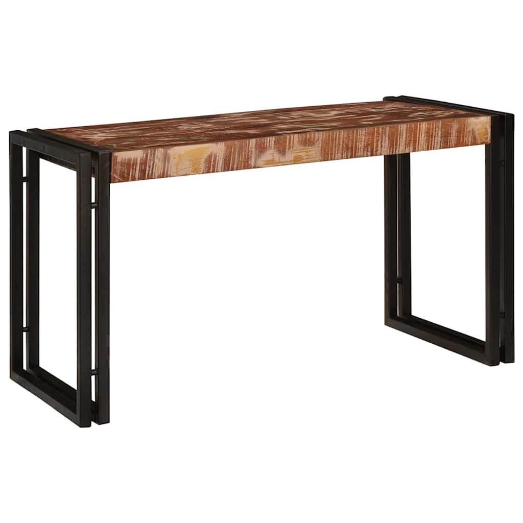 vidaXL Nesting Table 3 pcs Solid reclaim Wood and Metal