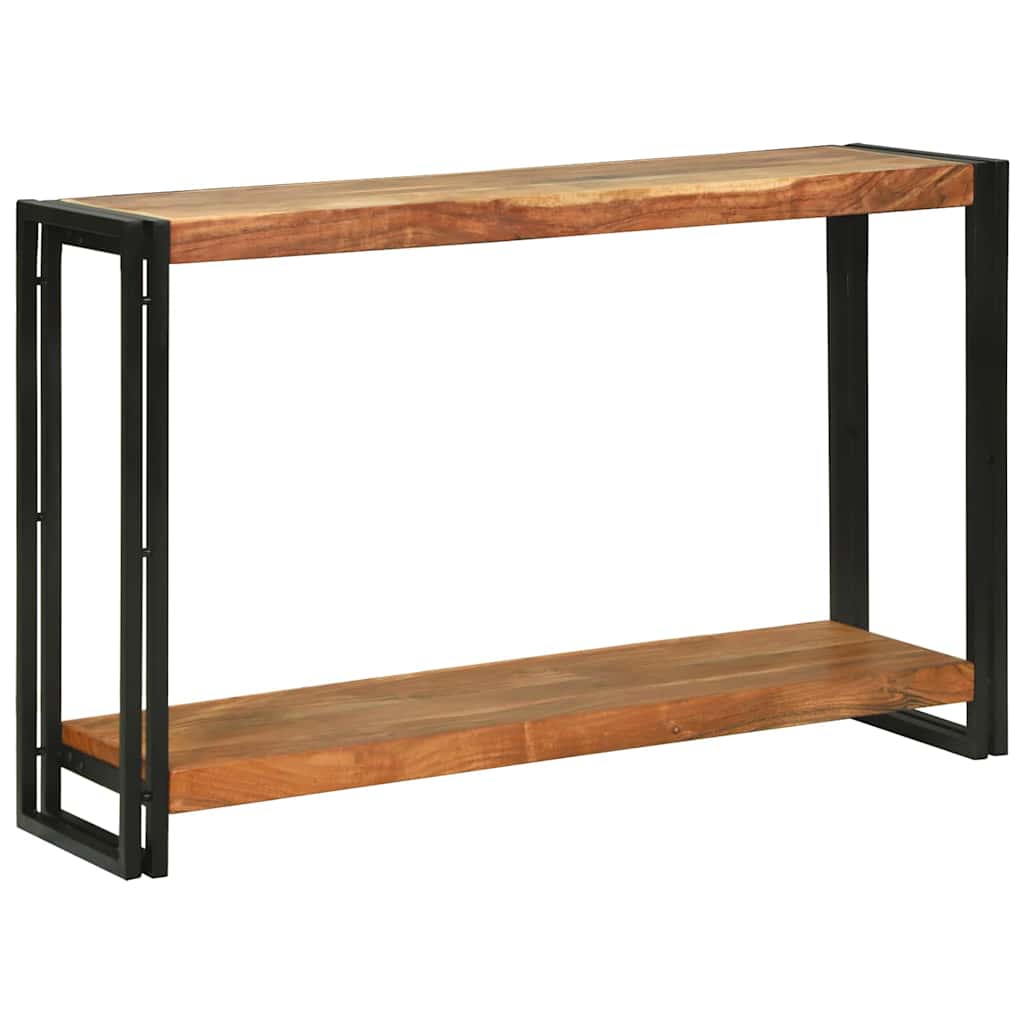 vidaXL Console Table Brown 120 x 33 x 75 cm Solid Acacia Wood