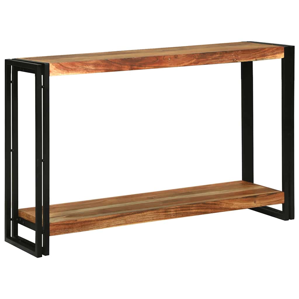 vidaXL Console Table Brown 120 x 33 x 75 cm Solid Acacia Wood