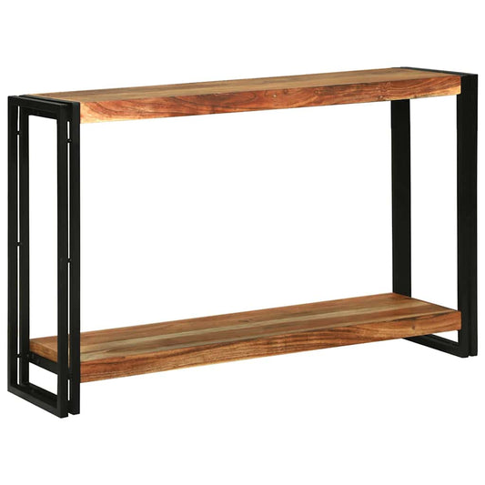 vidaXL Console Table Brown 120 x 33 x 75 cm Solid Acacia Wood