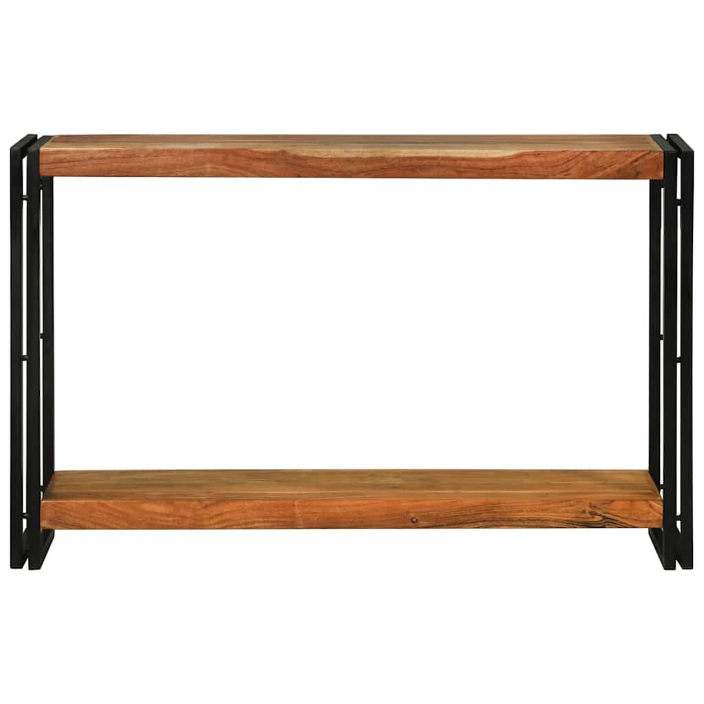 vidaXL Console Table Brown 120 x 33 x 75 cm Solid Acacia Wood