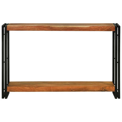 vidaXL Console Table Brown 120 x 33 x 75 cm Solid Acacia Wood