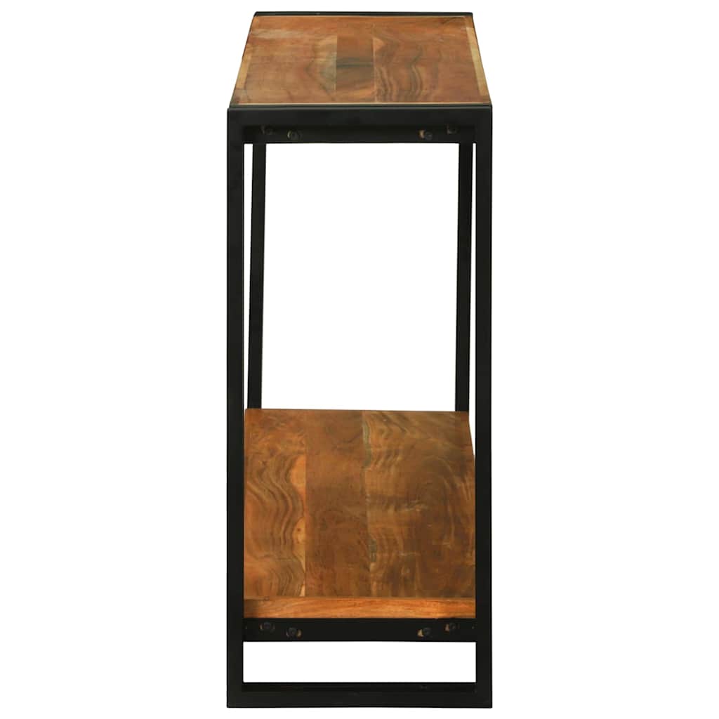 vidaXL Console Table Brown 120 x 33 x 75 cm Solid Acacia Wood