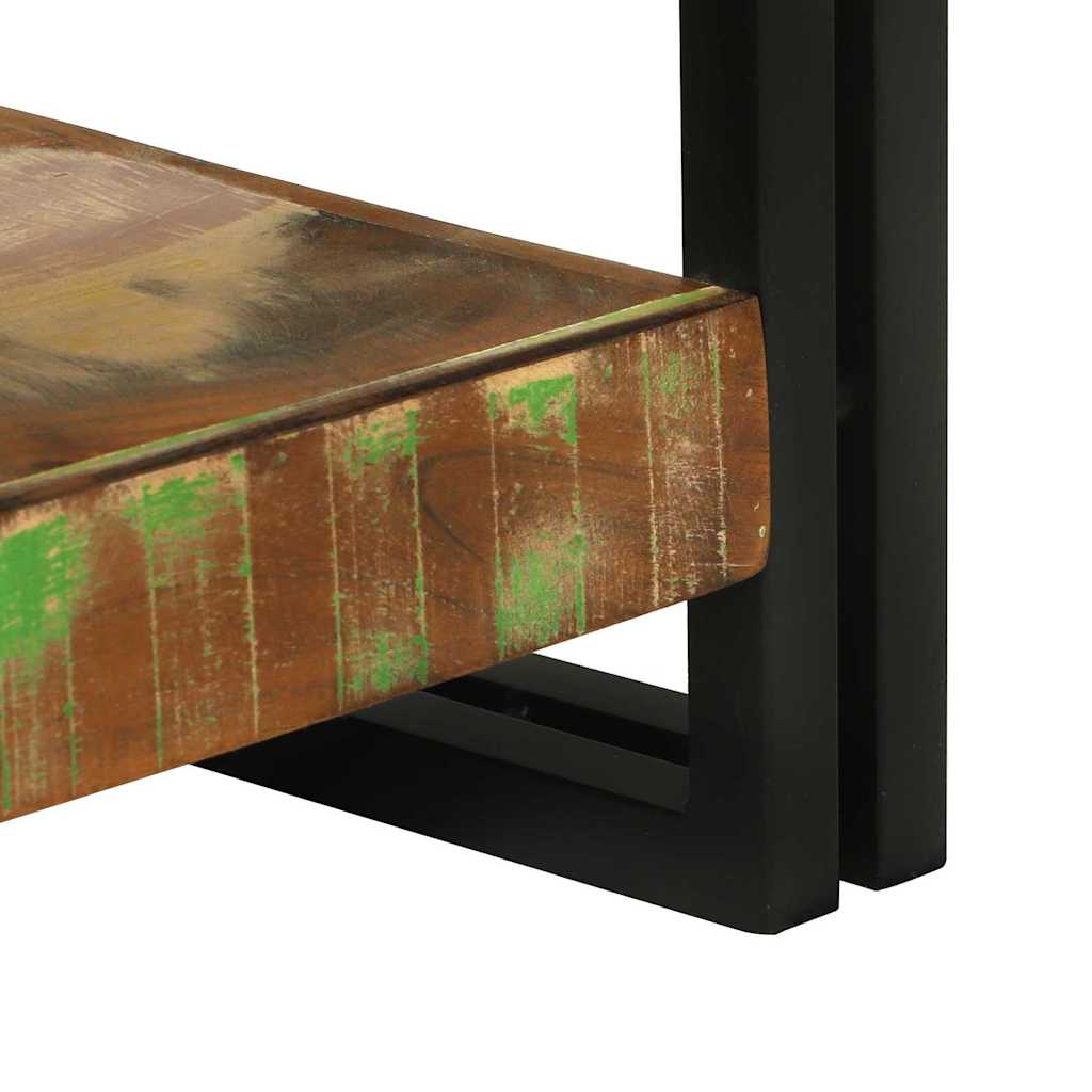 vidaXL Console Table Multicolour 120 x 33 x 75 cm Solid Reclaim Wood