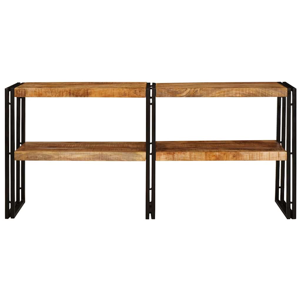 vidaXL Console Table Brown 160 x 33 x 75 cm Solid Mango Wood