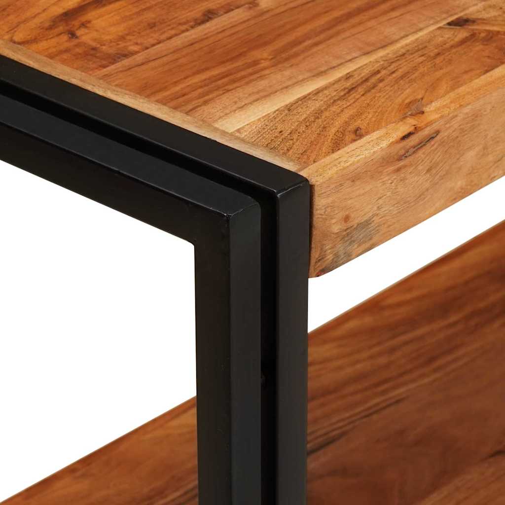 vidaXL Console Table Brown 160 x 33 x 75 cm Solid Acacia Wood