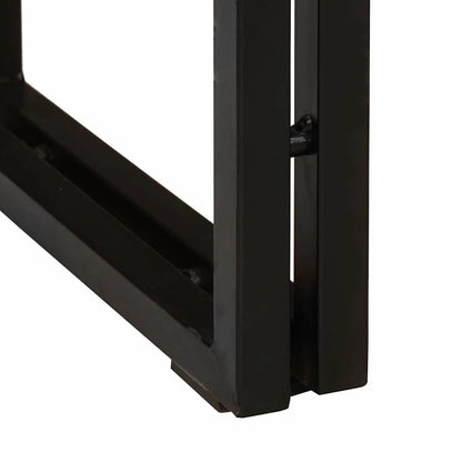 vidaXL Console Table Brown 160 x 33 x 75 cm Solid Acacia Wood
