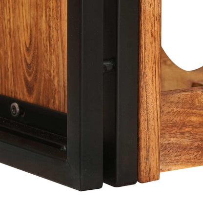 vidaXL Wine Rack Brown 60 x 45 x 33 cm Solid Acacia Wood