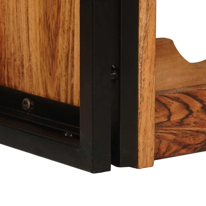 vidaXL Wine Rack Brown 100 x 45 x 33 cm Solid Acacia Wood