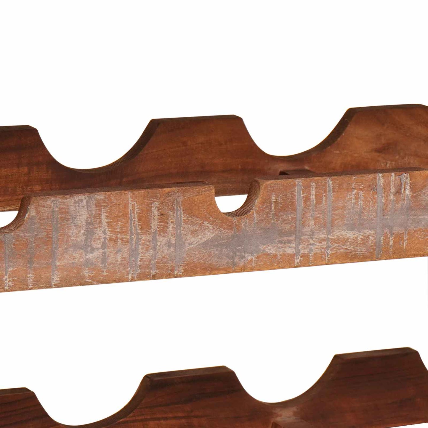 vidaXL Wine Rack Brown 100 x 45 x 33 cm Solid Reclaimed Wood