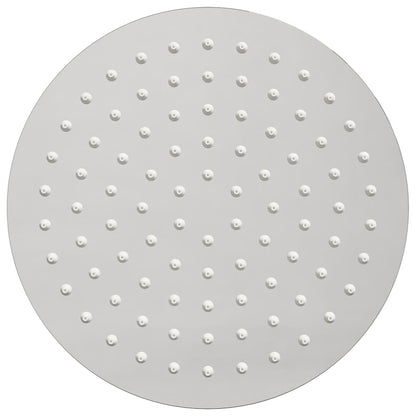 vidaXL Rain Shower Head Stainless Steel 304 20 cm Round