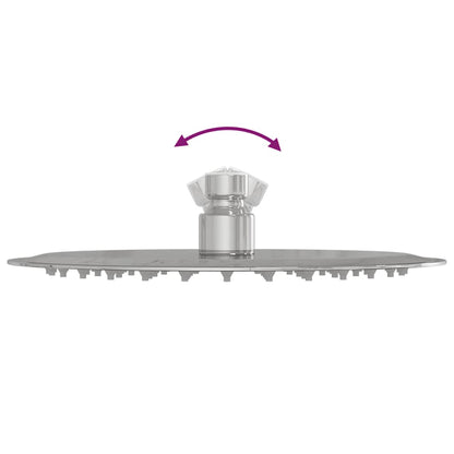 vidaXL Rain Shower Head Stainless Steel 304 20 cm Round