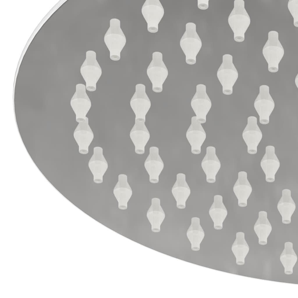 vidaXL Rain Shower Head Stainless Steel 304 20 cm Round