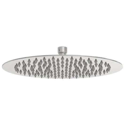 vidaXL Rain Shower Head Stainless Steel 304 25 cm Round