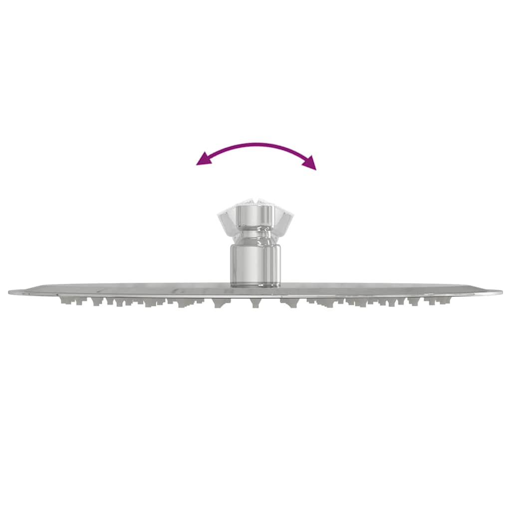 vidaXL Rain Shower Head Stainless Steel 304 25 cm Round