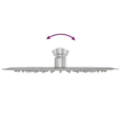 vidaXL Rain Shower Head Stainless Steel 304 25 cm Round