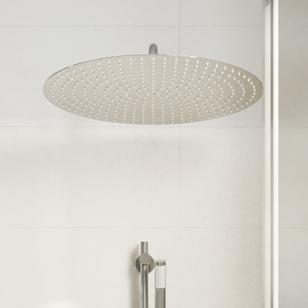 vidaXL Rain Shower Head Stainless Steel 304 50 cm Round