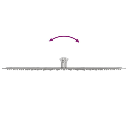 vidaXL Rain Shower Head Stainless Steel 304 50 cm Round