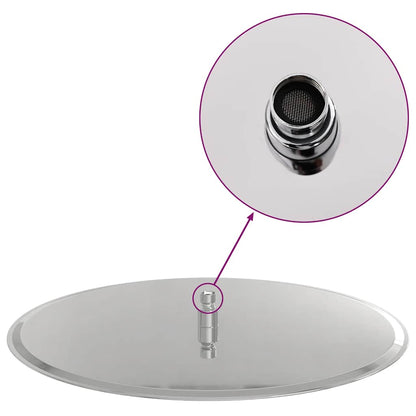 vidaXL Rain Shower Head Stainless Steel 304 50 cm Round