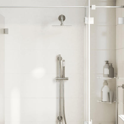 vidaXL Rain Shower Head Stainless Steel 304 20x20 cm Square