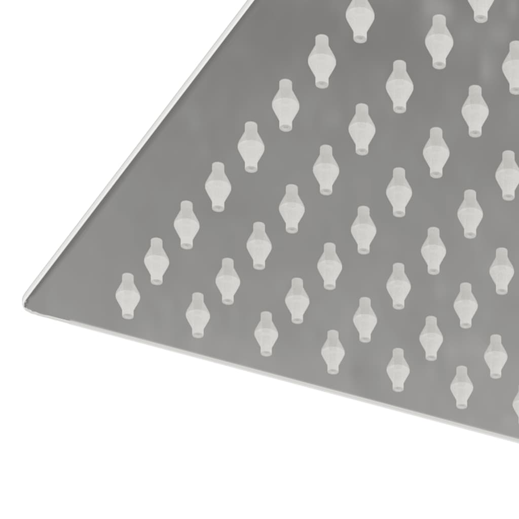 vidaXL Rain Shower Head Stainless Steel 304 20x20 cm Square